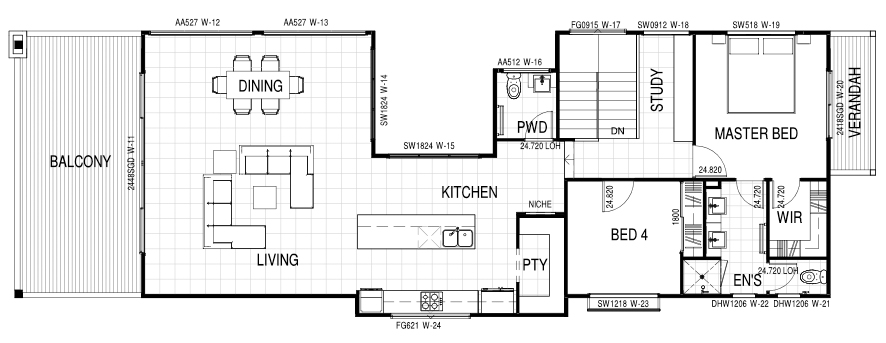 ALEXANDER Floorplan 1
